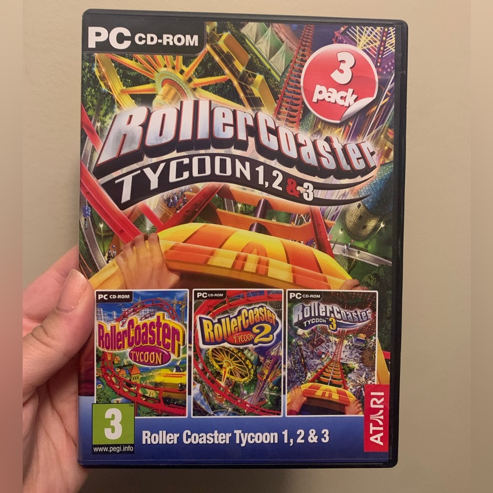 Rollercoaster tycoon 3 game 🎢